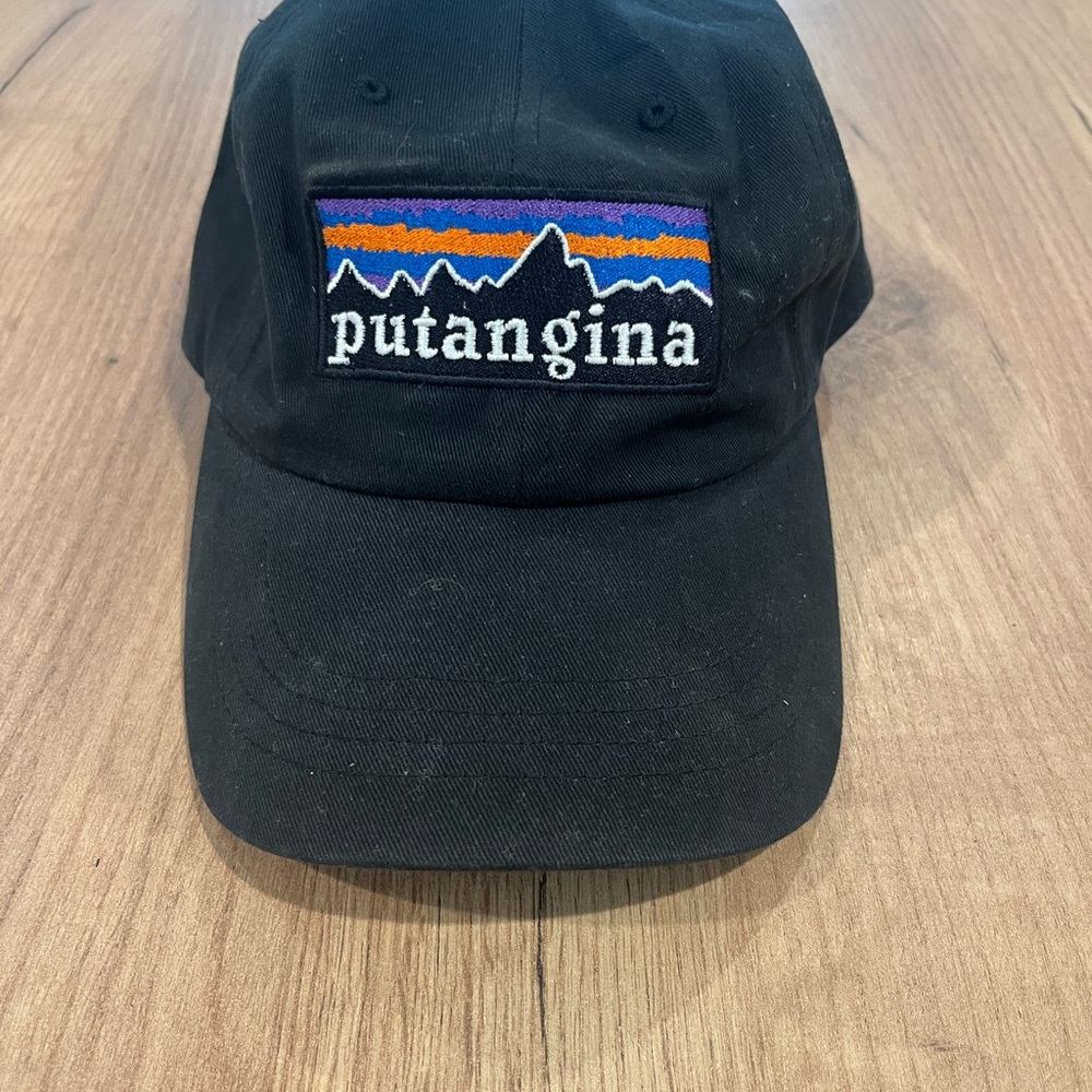 Black Embroidered Cap